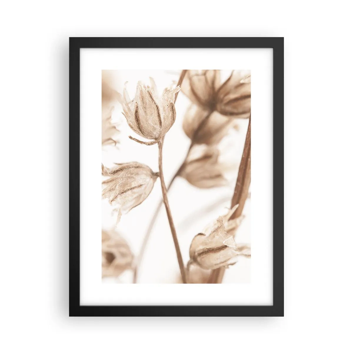 Poster in cornice nera - Suonano alla fine dell'estate - 30x40 cm