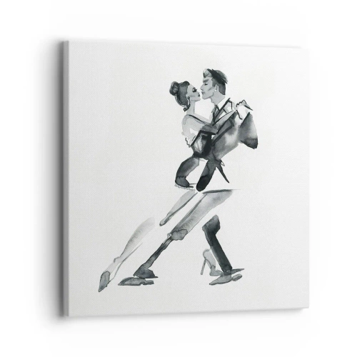 Quadro su tela - Stampe su Tela - In un unico ritmo - 30x30 cm