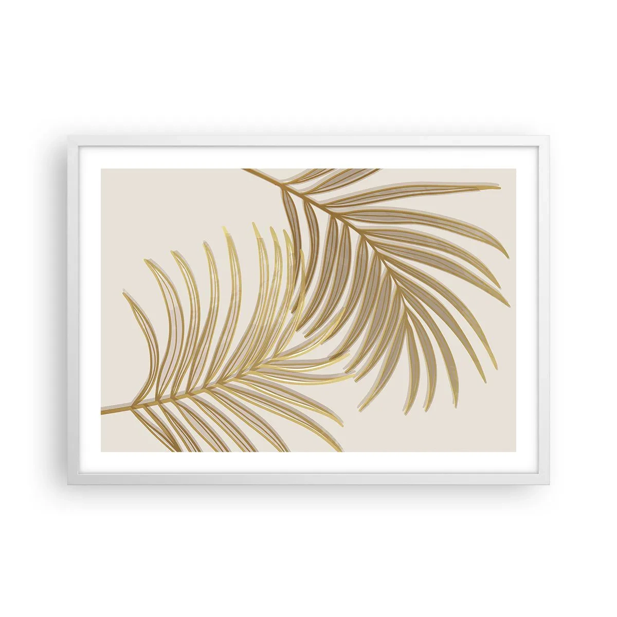 Poster in cornice bianca - Palma d'oro! - 70x50 cm