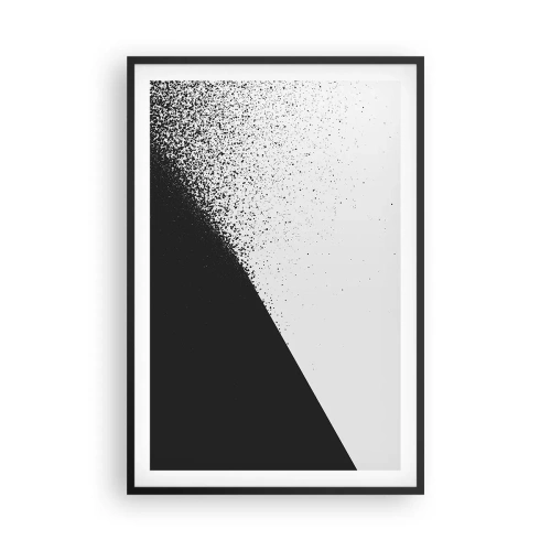 Poster in cornice nera - Più veloce, sempre di più - 61x91 cm