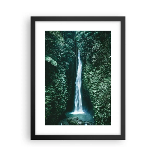 Poster in cornice nera - Terme tropicali - 30x40 cm