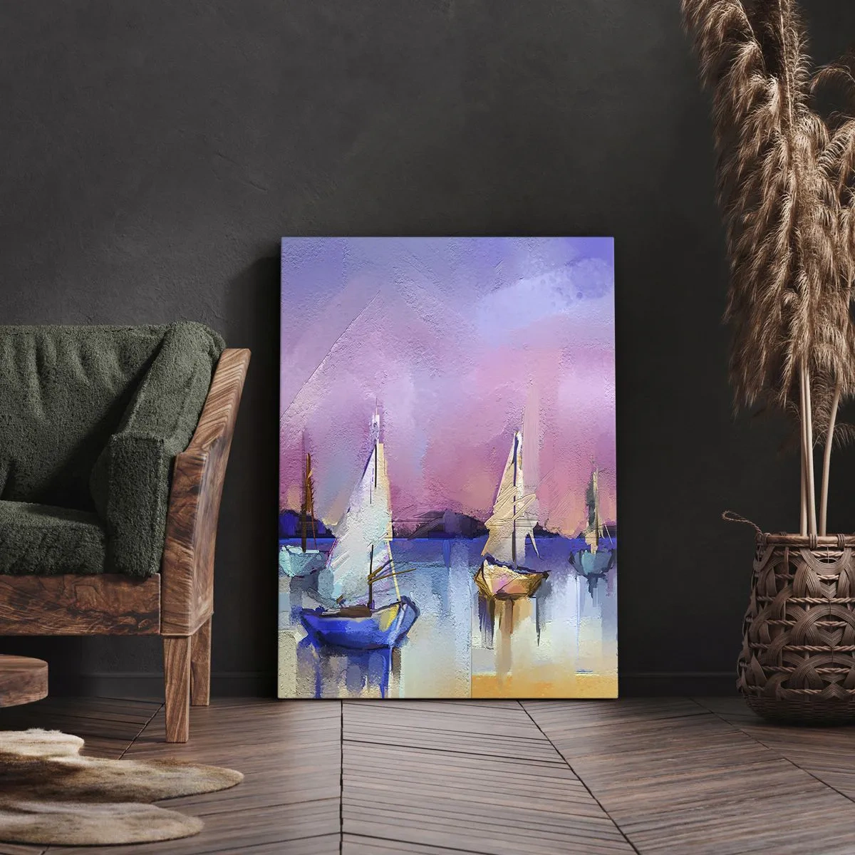 Quadro su tela - Stampe su Tela - Direzione: mare aperto - 45x80 cm