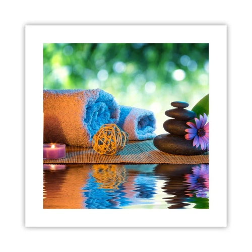 Poster - Tempo per il corpo - 40x40 cm