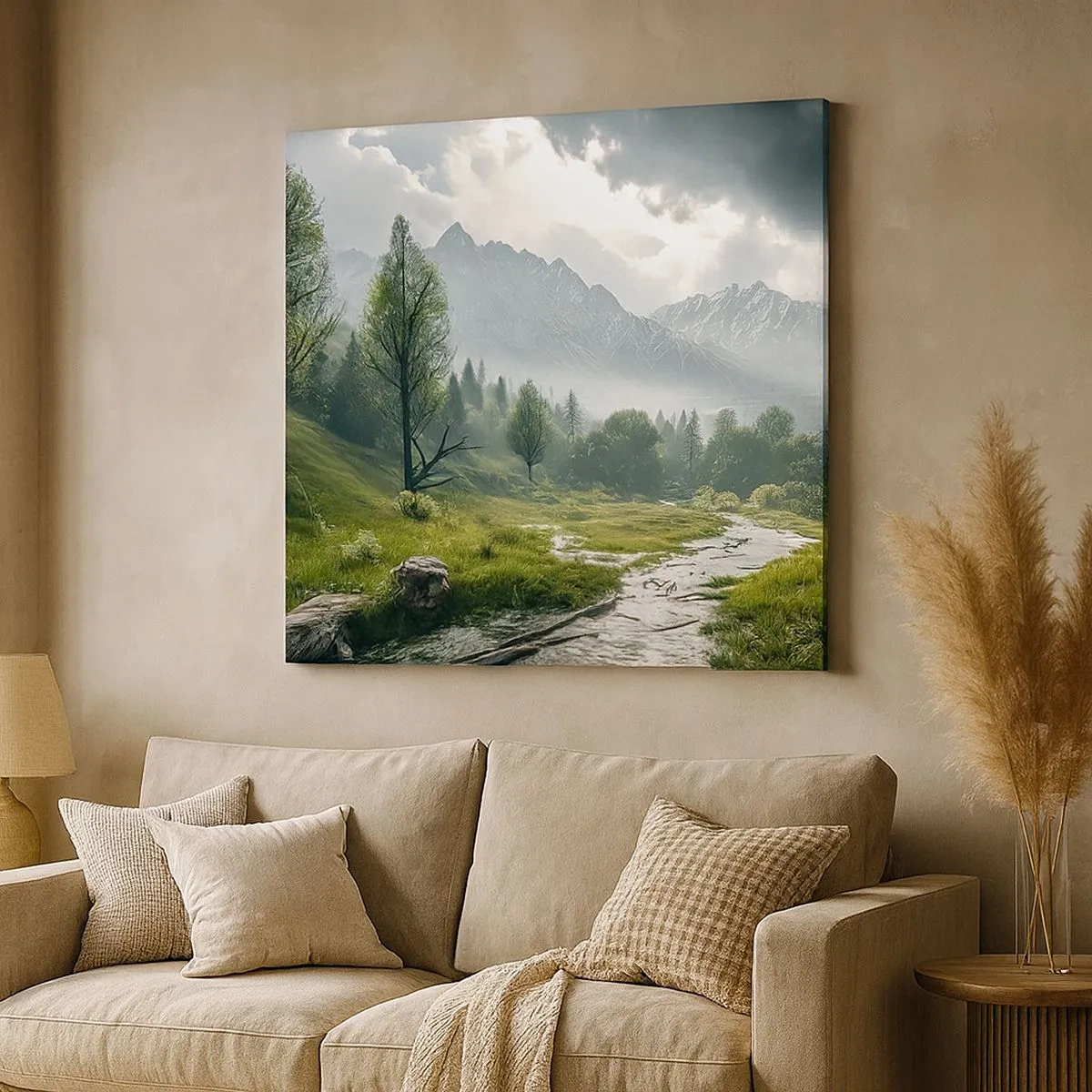 Quadro su tela - Stampe su Tela - Andata e ritorno - 30x30 cm