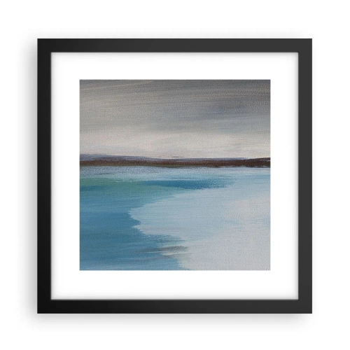 Poster in cornice nera - Paesaggio orizzontale - 30x30 cm