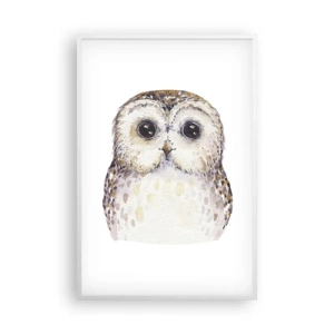 Poster in cornice bianca - Guardami negli occhi - 61x91 cm