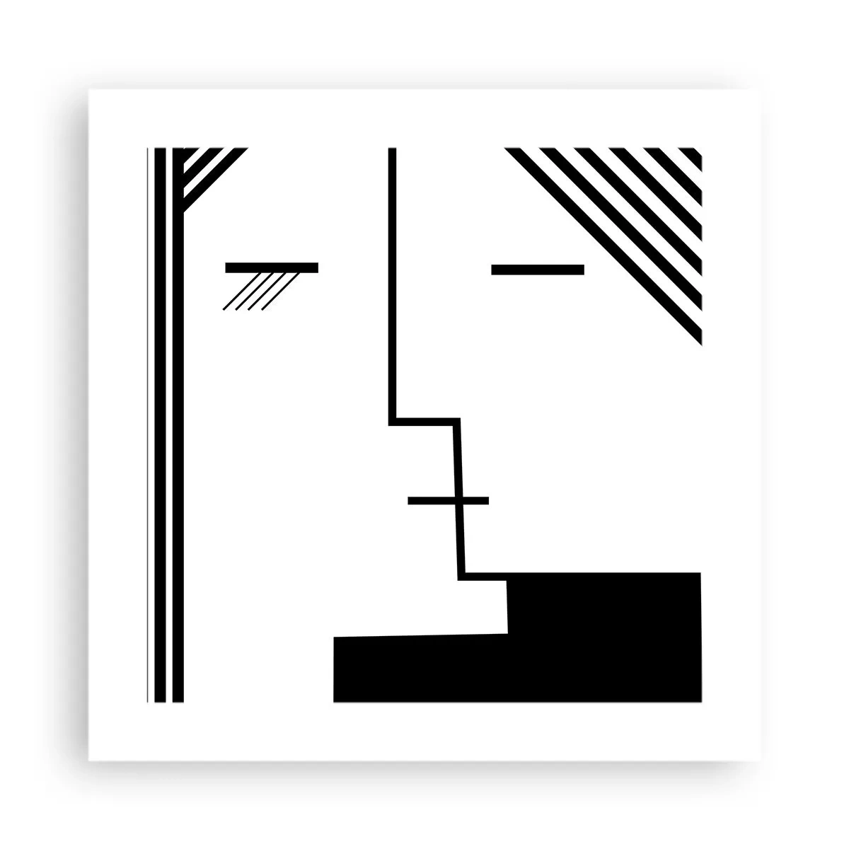 Poster - Semplicemente un bacio - 40x40 cm
