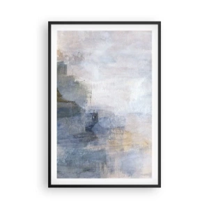 Poster in cornice nera - Toni e accordi dei colori - 61x91 cm