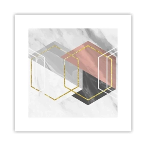 Poster - Composizione a catena - 30x30 cm