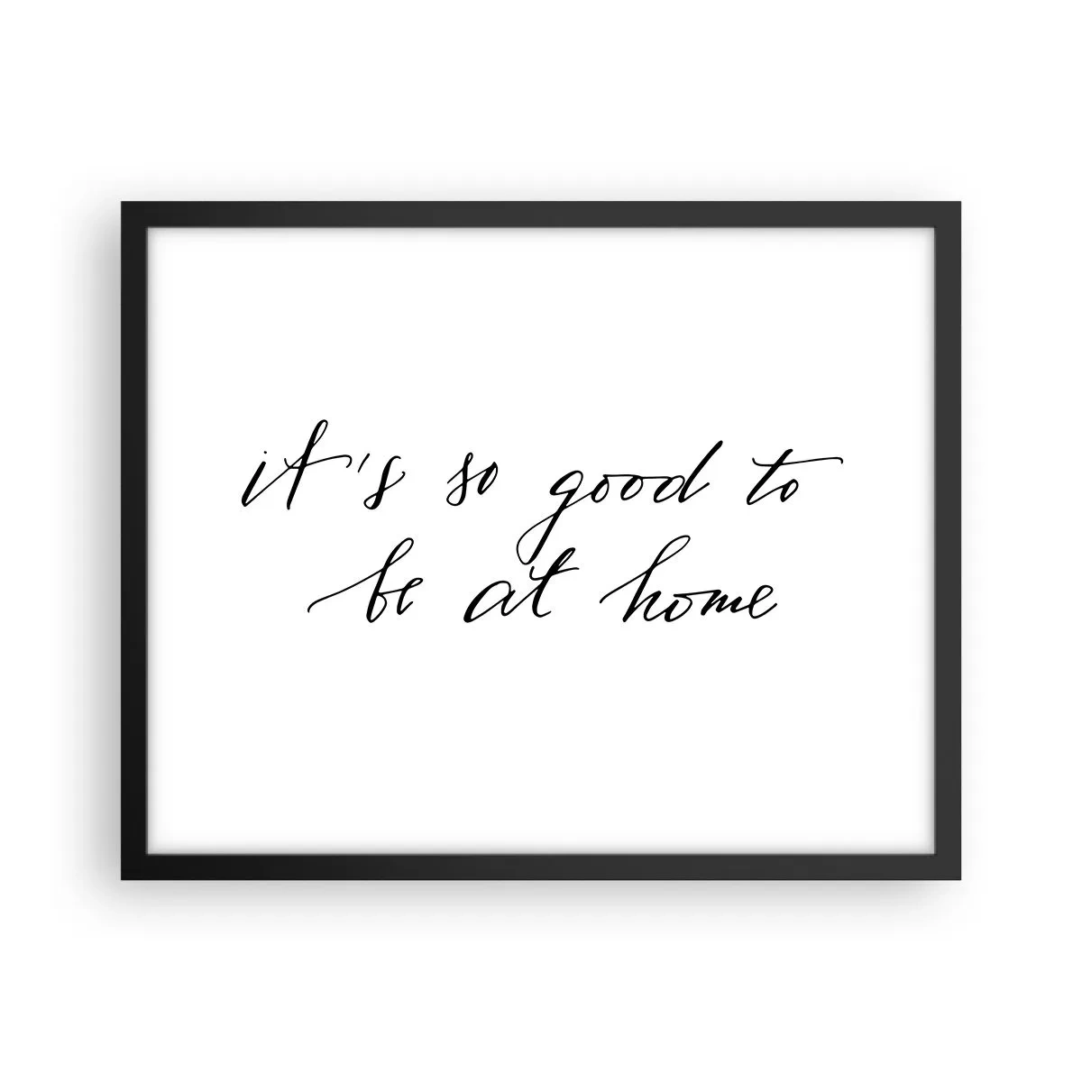 Poster in cornice nera - Tutta la verità - 50x40 cm
