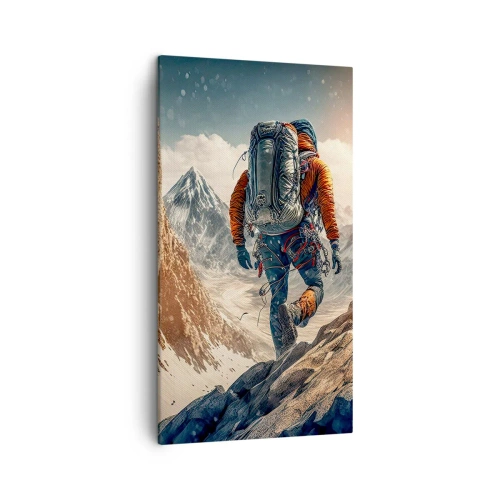 Quadro su tela - Stampe su Tela - Guerriero solitario - 45x80 cm