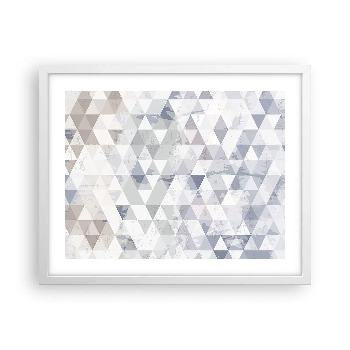 Poster in cornice bianca - Al ritmo di tre - 50x40 cm