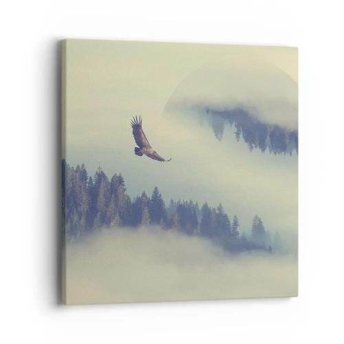 Quadro su tela - Stampe su Tela - Ho visto l'ombra dell'aquila - 40x40 cm