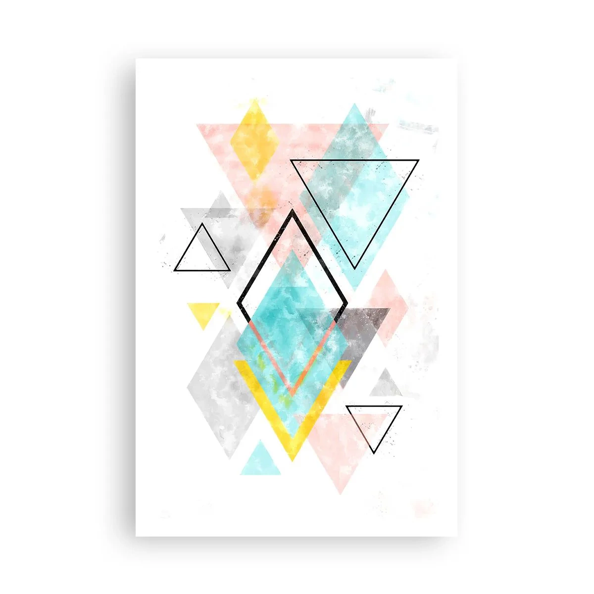 Poster - Gioco geometrico - 61x91 cm