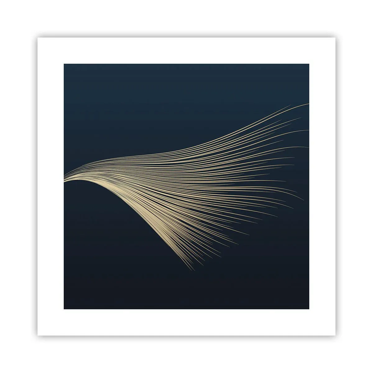 Poster - Come un capello d'angelo - 40x40 cm