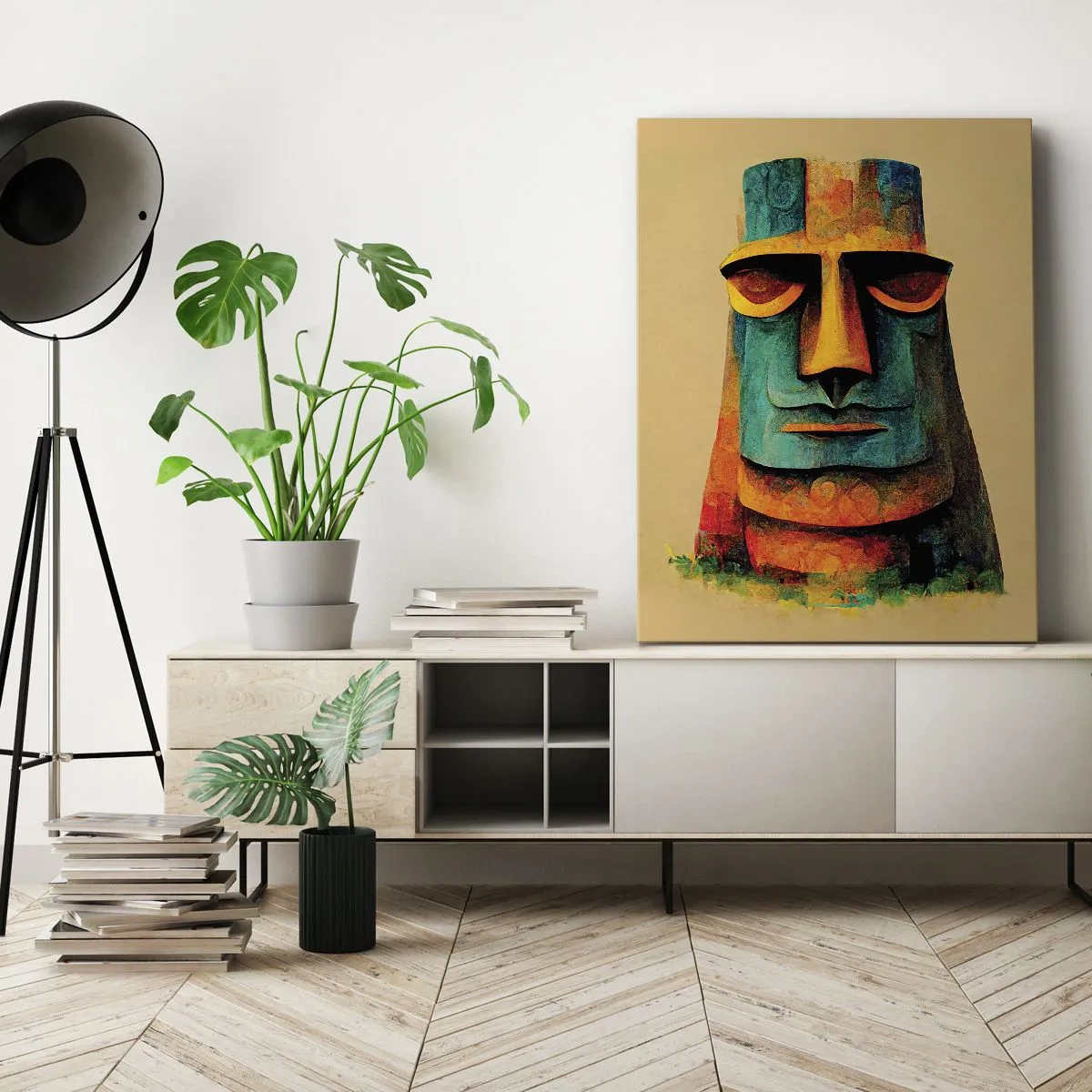 Quadro su tela - Stampe su Tela - Statuario, ma simpatico - 45x80 cm