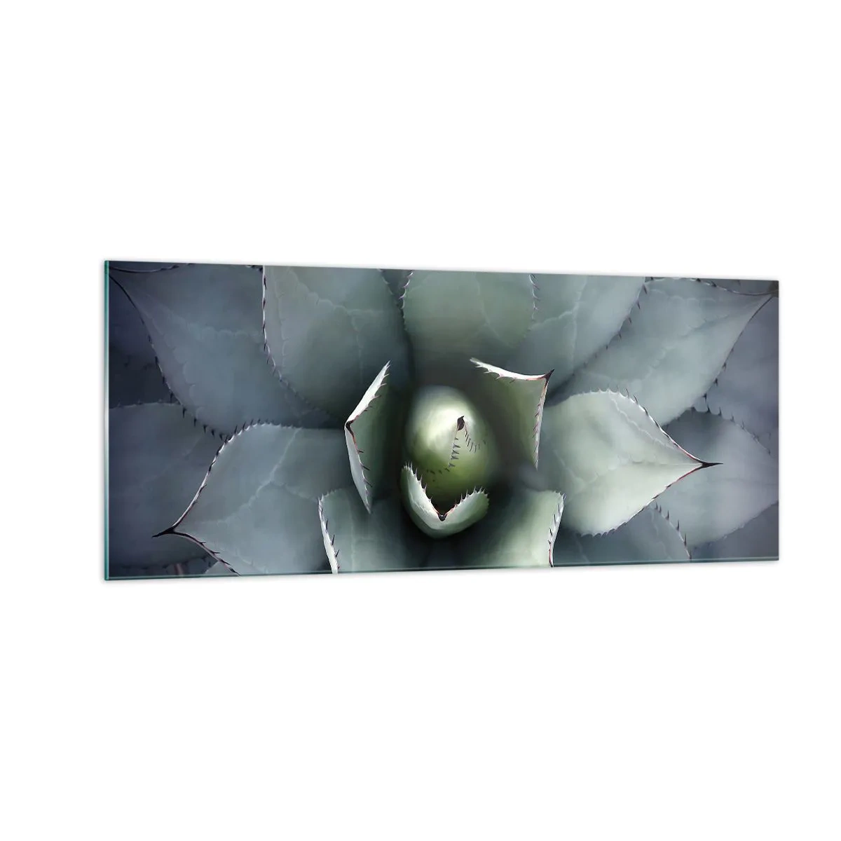 Quadro su vetro - Adesca e minaccia - 100x40 cm