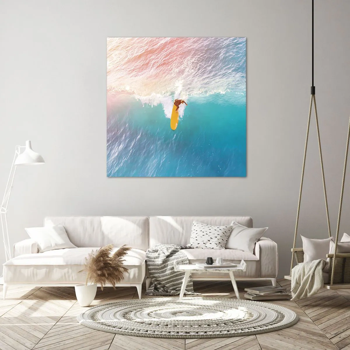 Quadro su tela - Stampe su Tela - Il cavaliere dell'oceano - 60x60 cm