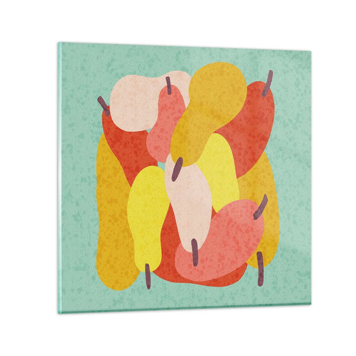 Quadro su vetro - Assaggia il sole estivo - 70x70 cm