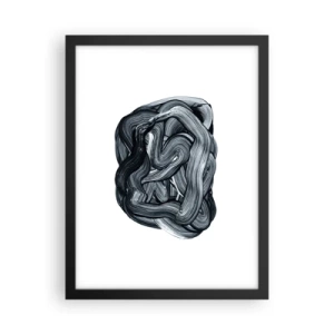 Poster in cornice nera - Non è così semplice - 30x40 cm