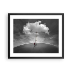 Poster in cornice nera - Tutto è possibile - 50x40 cm