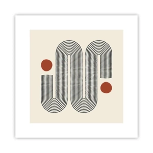 Poster - Dall'inizio alla fine - 30x30 cm