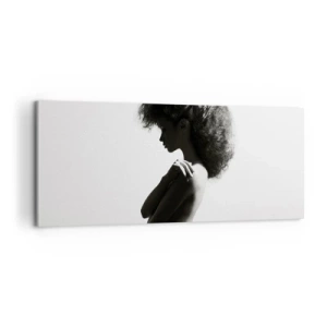 Quadro su tela - Stampe su Tela - Come un fiore su un gambo snello - 100x40 cm