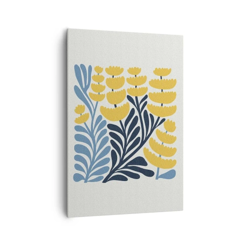 Quadro su tela - Stampe su Tela - Aiuola soleggiata - 70x100 cm