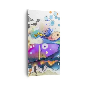 Quadro su tela - Stampe su Tela - Senza parole! - 65x120 cm