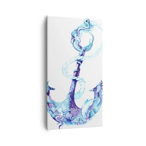 Quadro su tela - Stampe su Tela - La confidente dei segreti del mare - 55x100 cm