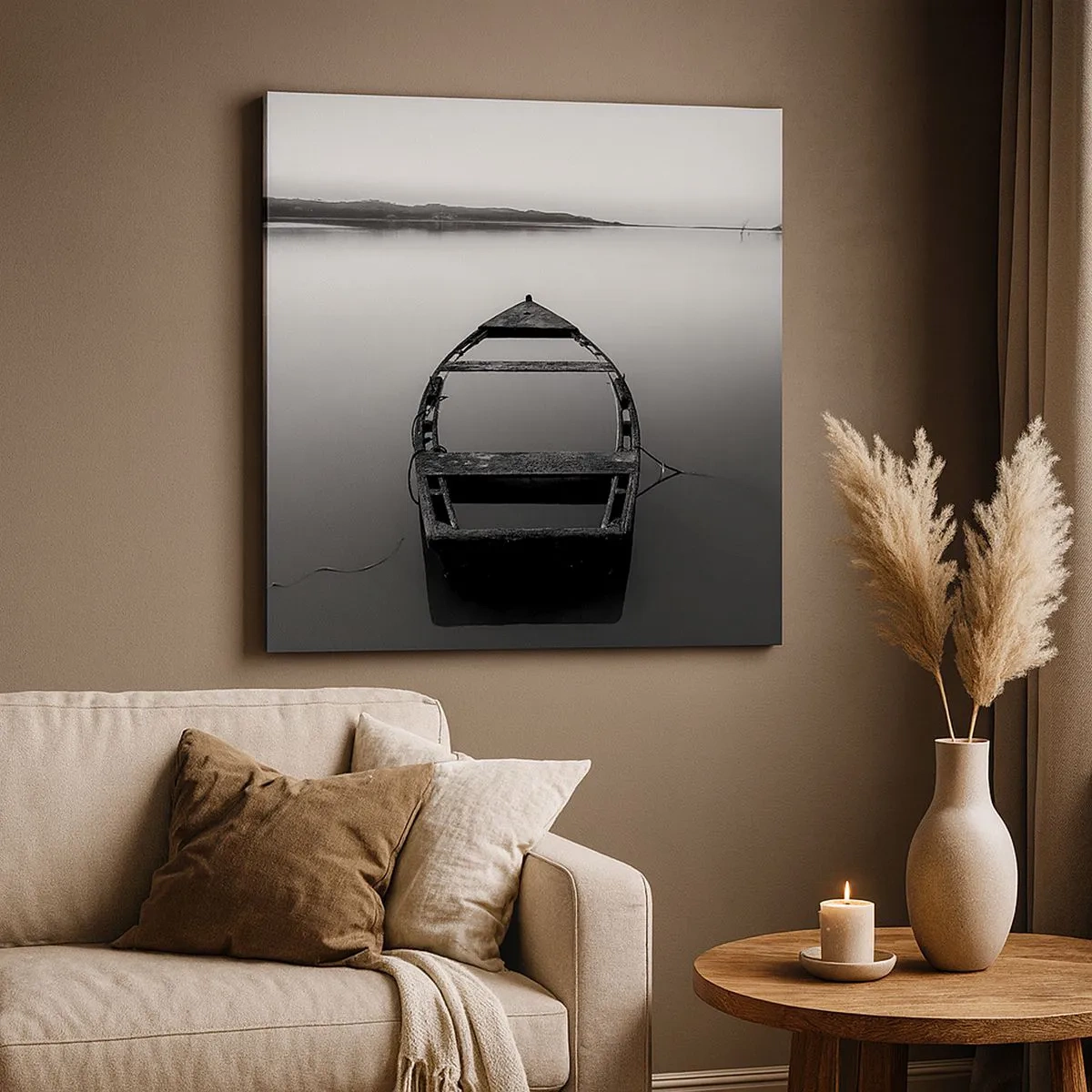 Quadro su tela - Stampe su Tela - Nostalgia e malinconia - 30x30 cm