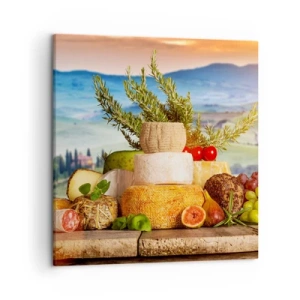 Quadro su tela - Stampe su Tela - La gioia italiana della vita - 50x50 cm