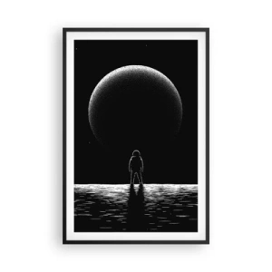 Poster in cornice nera - Faccia a faccia - 61x91 cm