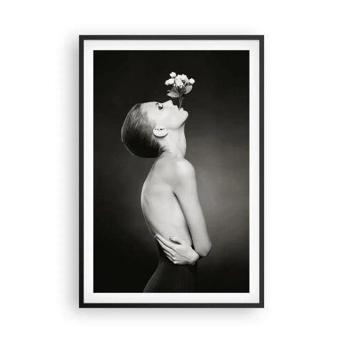 Poster in cornice nera - Eleganza eccentrica - 61x91 cm