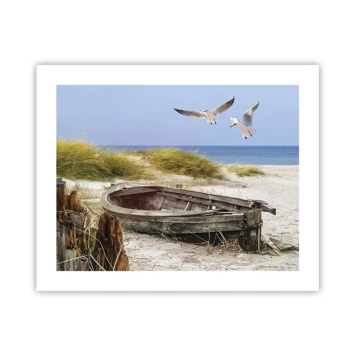 Poster - Bagnate dal vento - 50x40 cm