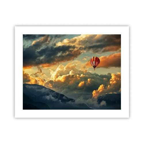 Poster - Volo perché voglio - 50x40 cm