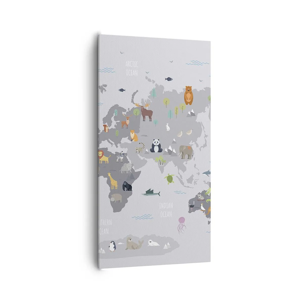 Quadro su tela - Stampe su Tela - Dimmi di dove sei... - 65x120 cm