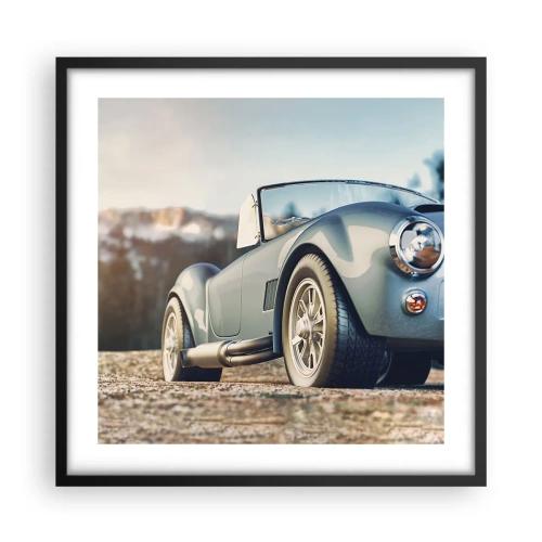 Poster in cornice nera - Perché lo stile è importante - 50x50 cm