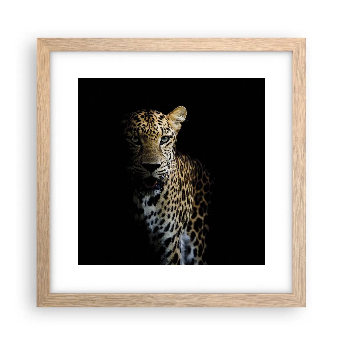 Poster in cornice rovere chiaro - Bellezza tenebrosa - 30x30 cm