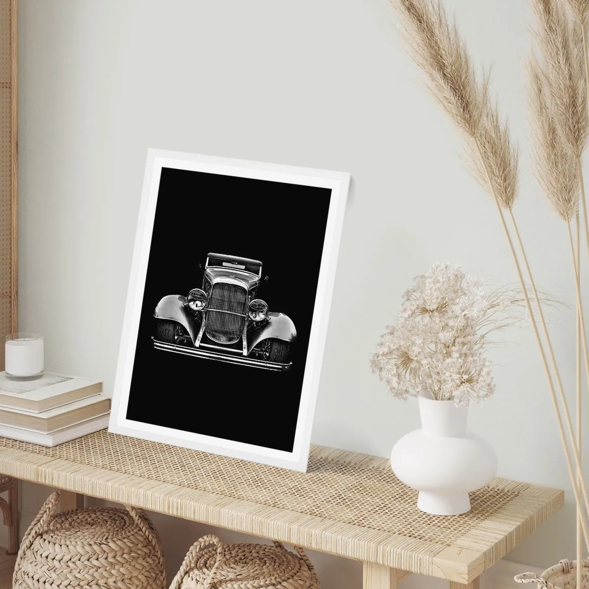 Poster in cornice bianca - Una vera fuoriclasse - 40x50 cm