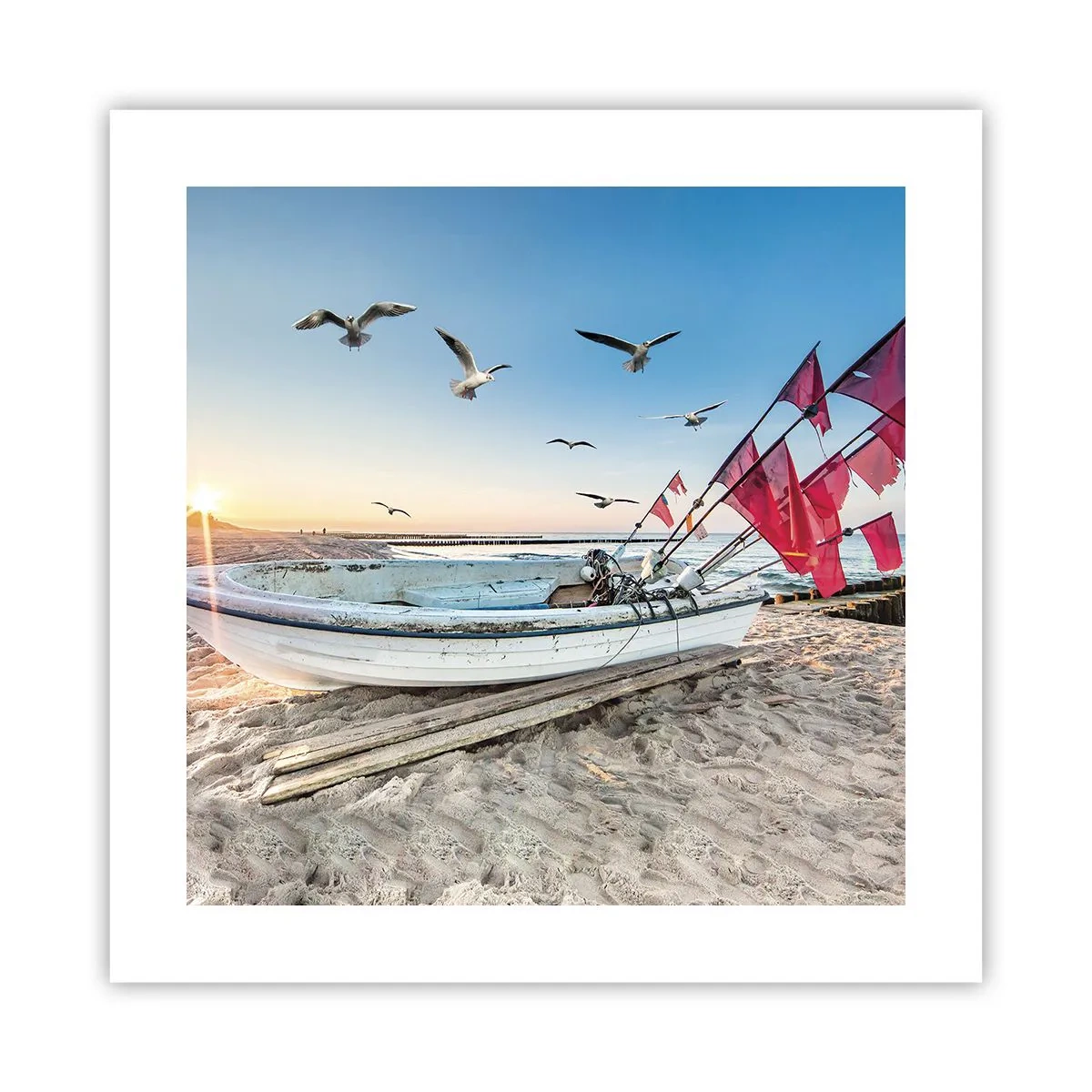 Poster - Meritato riposo - 40x40 cm