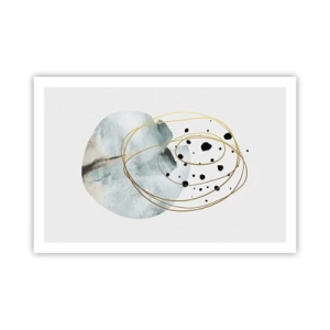 Poster - Nell'abbraccio dello spazio - 91x61 cm