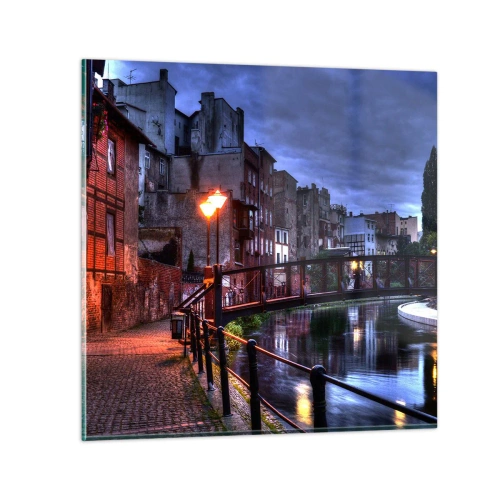 Quadro su vetro - Questa Bydgoszcz non la conosci - 30x30 cm
