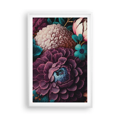 Poster in cornice bianca - Ricchezza della natura - 61x91 cm