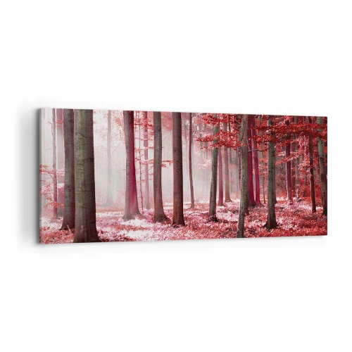 Quadro su tela - Stampe su Tela - Anche rosso è bello - 100x40 cm