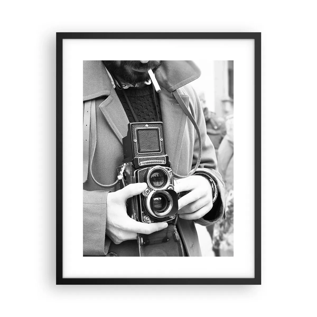 Poster in cornice nera - In stile retro - 40x50 cm