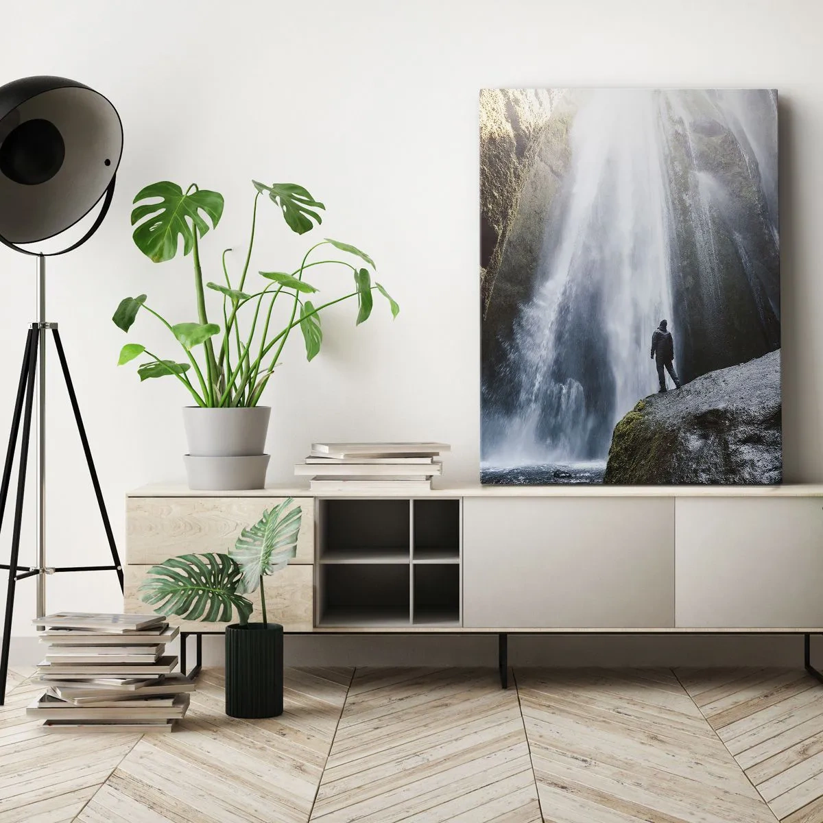 Quadro su tela - Stampe su Tela - Ripristino delle proporzioni - 45x80 cm