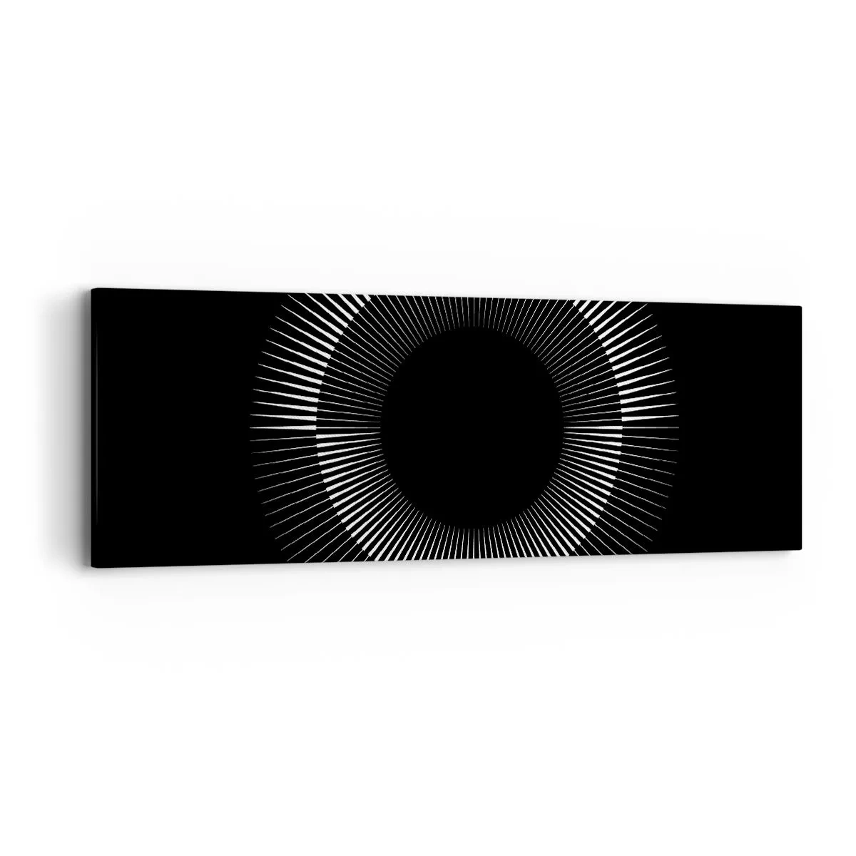 Quadro su tela - Stampe su Tela - Sole nero - 90x30 cm