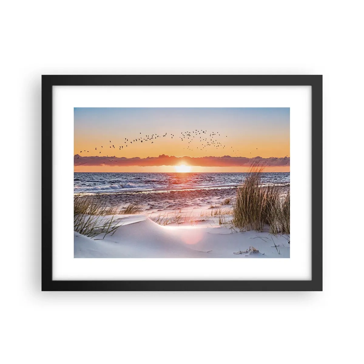Poster in cornice nera - Paesaggio orizzontale - 40x30 cm