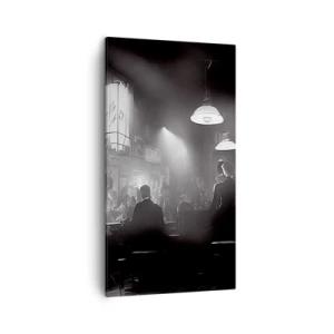 Quadro su tela - Stampe su Tela - Nell'atmosfera jazz - 45x80 cm